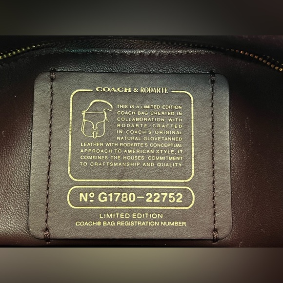 COACH X Rodarte Courier Bag (LIMITED EDITION) - Picture 9 of 16